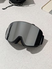 Occhiali da Sci Snow Sole Neve maschera Snowboard Mask glasses black silver