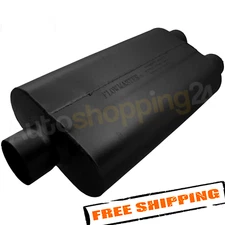 Flowmaster 9430502 3" Center In/2.50" Dual Out 50 Delta Flow Chambered Muffler