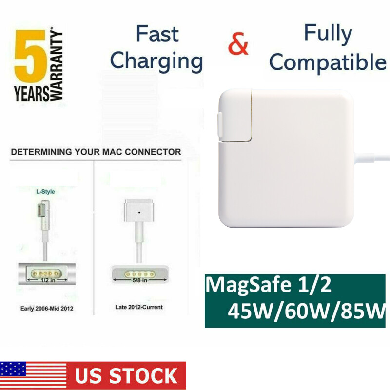 45W 60W 85W AC Power Adapter Charger For Apple Macbook Pro Air
