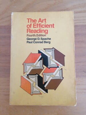 The Art of Efficient Reading (1984 Paperback) ISBN 0024140503