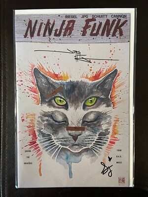 Ninja Funk 4 David Mack Cover. Signed by JPG/JPG and SJ/JPG and Steve Schuitt