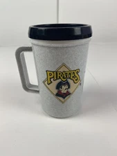 Pittsburgh Pirates MLB Baseball Insulated Super Thermo Betras Mug Cup w/ Cover