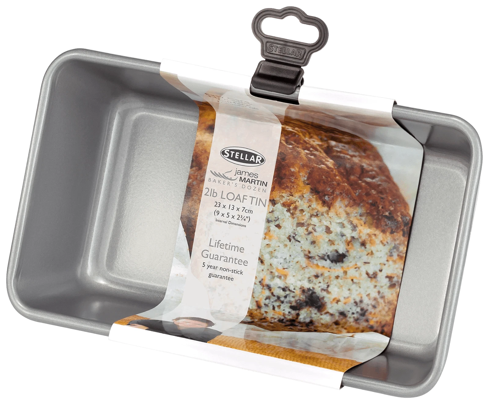 Stellar James Martin, Bakers Collection 2Ib Loaf Tin, 1.6L, Non-Stick
Opens in a new window or tab