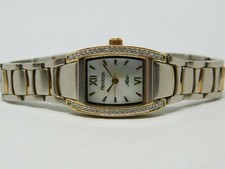Armitron Now 75/3533TT Two-Tone Quartz Women's Watch Sz. 6 3/4" New Battery