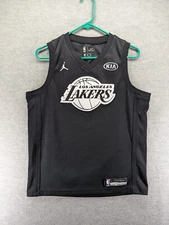 Nike Dri-Fit Swingman Black Jersey LA Lakers 24 Bryant Youth Size Large (14/16)