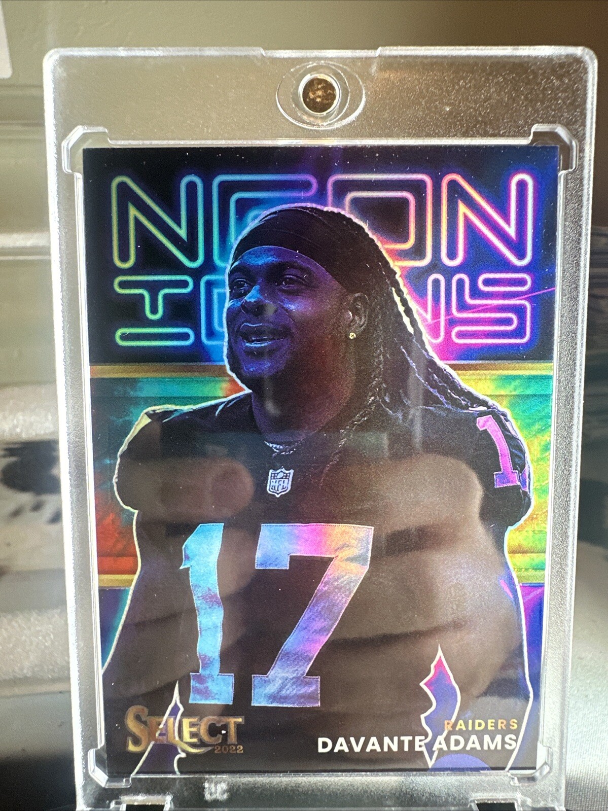2022 Select Tie-dye /25 Neon Icons Davante Adams