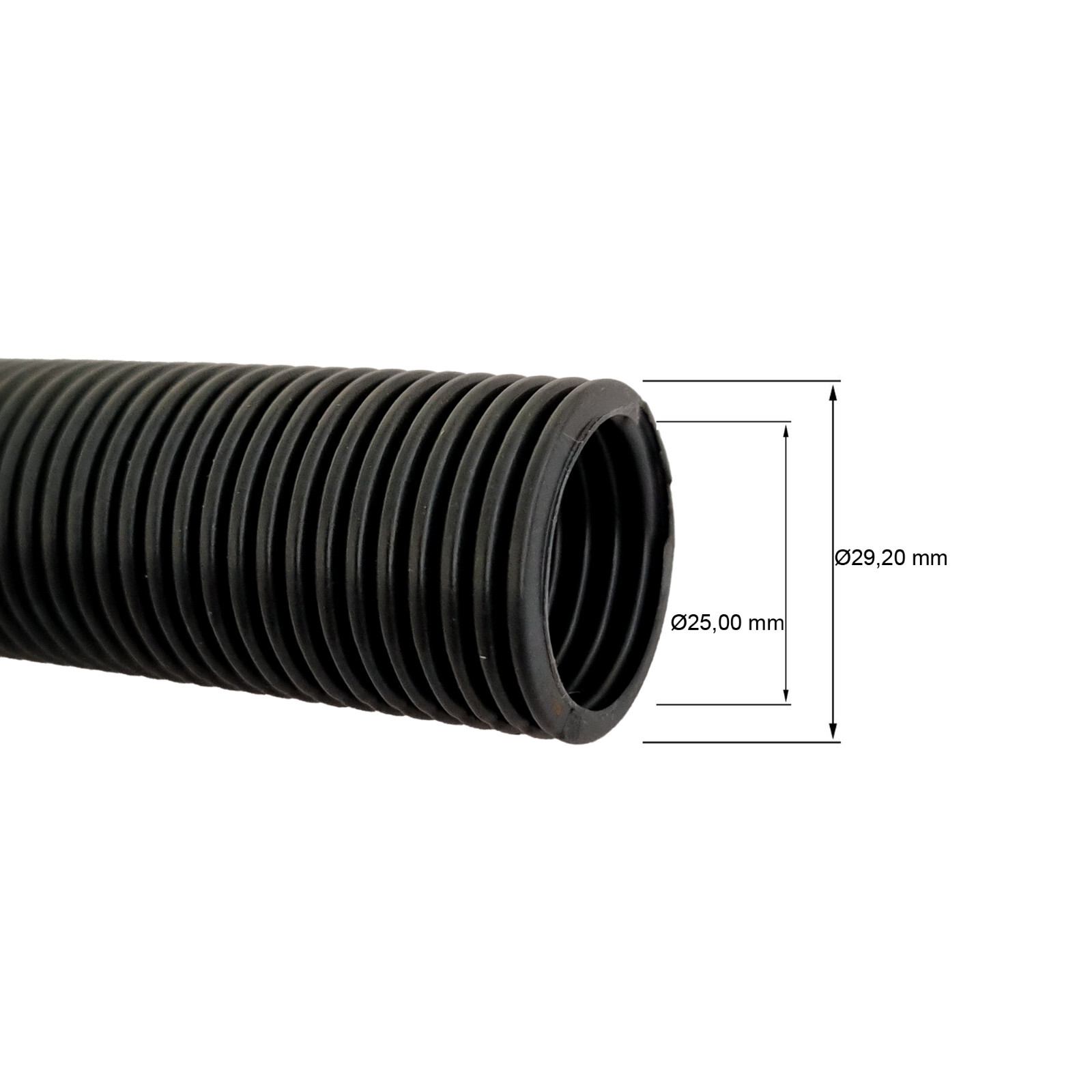 Kalitec Wellrohr 25m – 36,7mm Innen, Ungeschlitzt, Flexibel, Für Kabel & Leitungen
