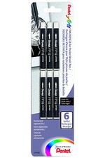Pentel Pocket Brush Pen Refill 6/Pack