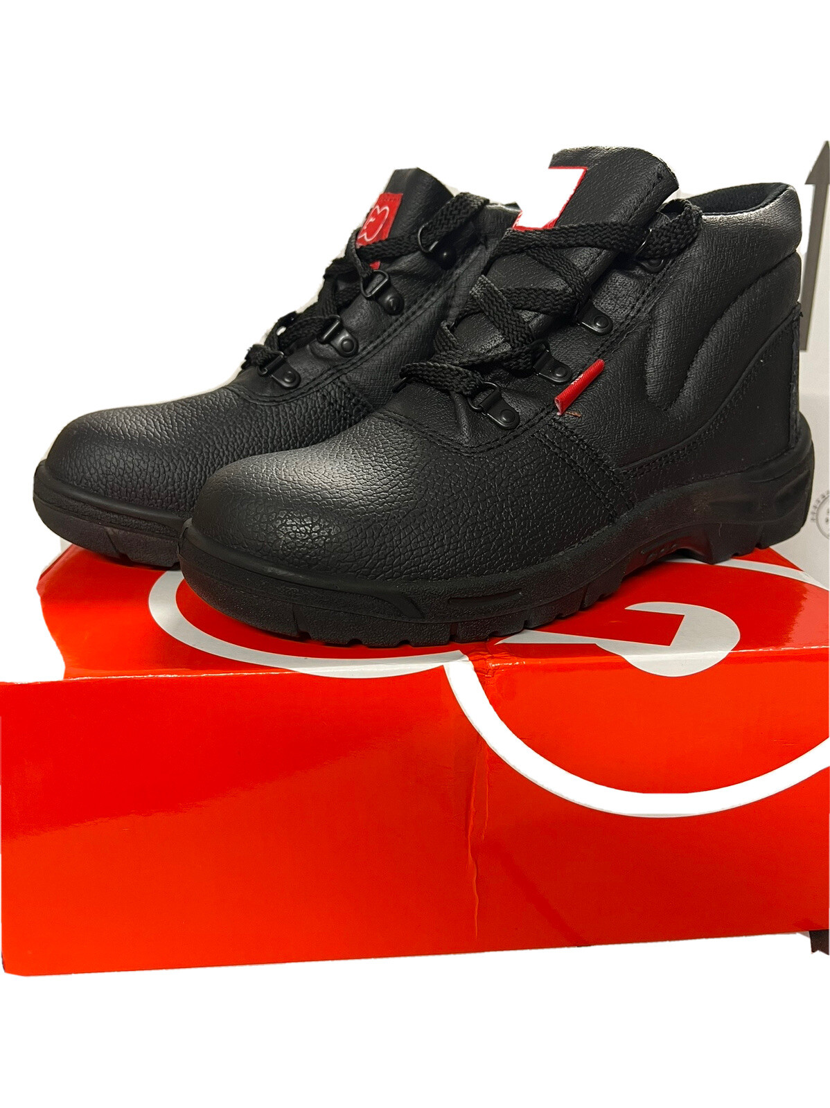 Chukka Safety Work Boots Shoes Leather Steel Toe Cap & Midsole Size 3-13