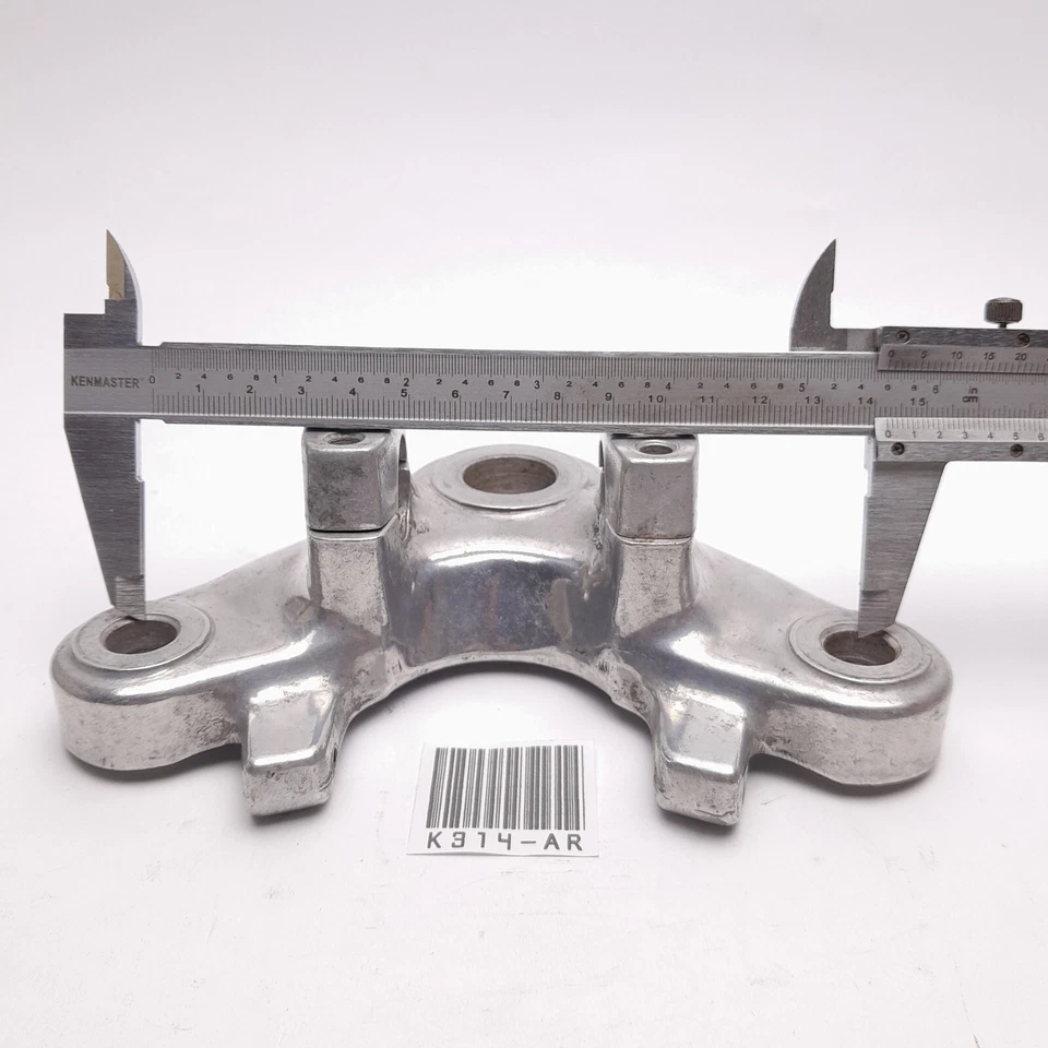 Puente abrazadera de vástago de dirección triple árbol superior Honda CL100 CB100 NUEVO DE STOCK Foto 3 de 4