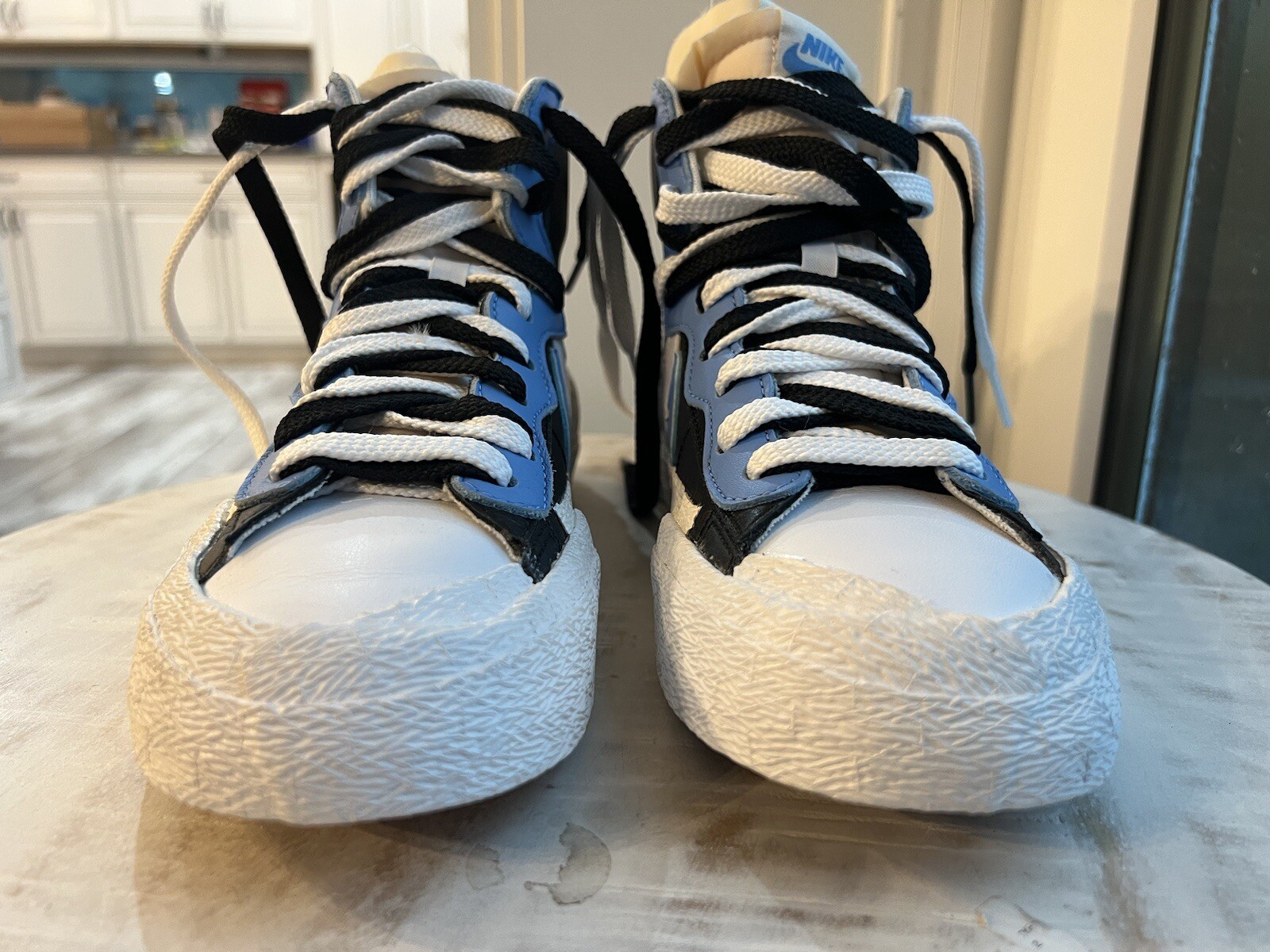 SACAI X NIKE Taglia 6 5 Blazer Nike sacai x Mid Nero Blu