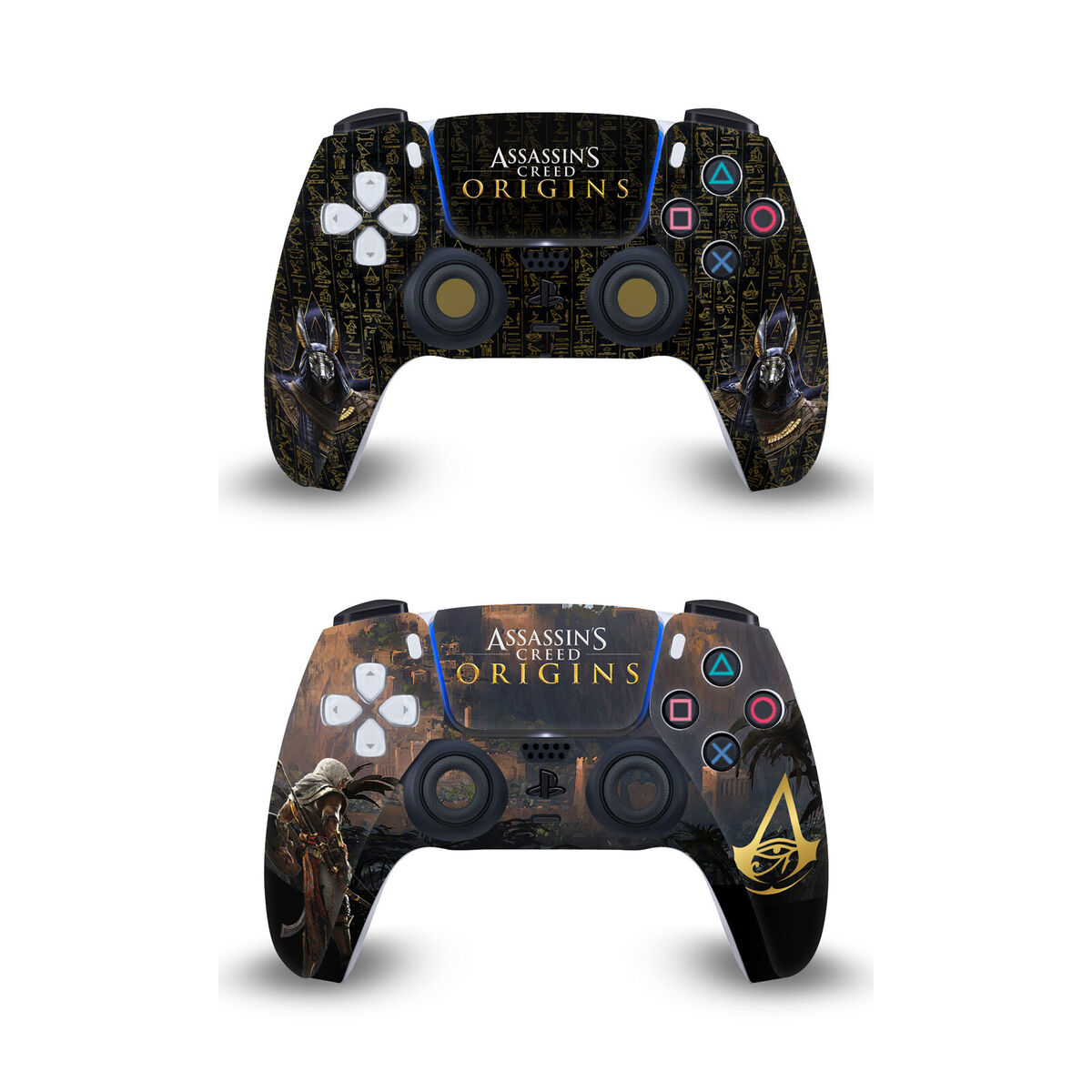 ASSASSIN'S CREED ORIGINS CHARACTER ART SKIN DECAL PS5 SONY DUALSENSE  CONTROLLER