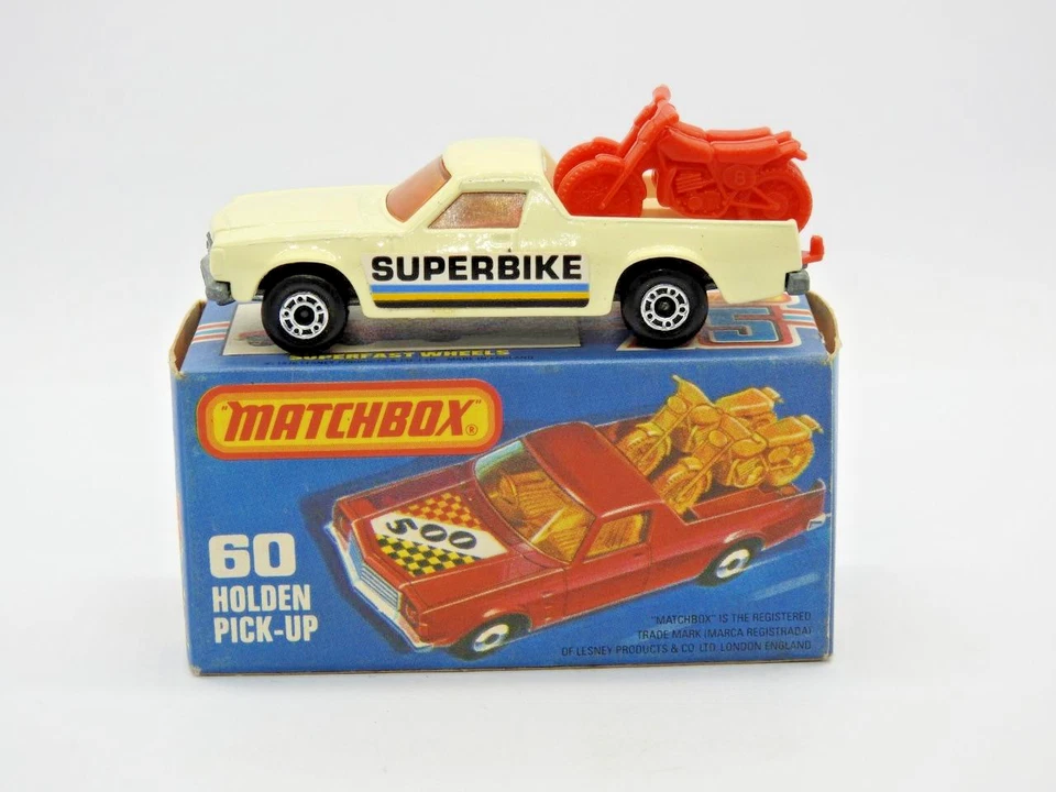 MATCHBOX SUPERFAST VINTAGE HOLDEN PICK-UP Nº60 VNM EN VNM K BOX VERSIÓN 1981 Foto 3 de 4