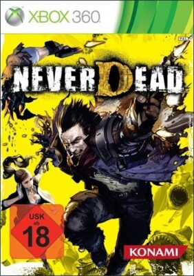 Microsoft Xbox 360 - Never Dead DE mit OVP sehr guter Zustand