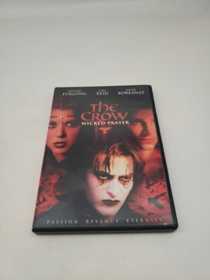 The Crow Wicked Prayer (DVD, 2005) - TESTED - FREE SHIP