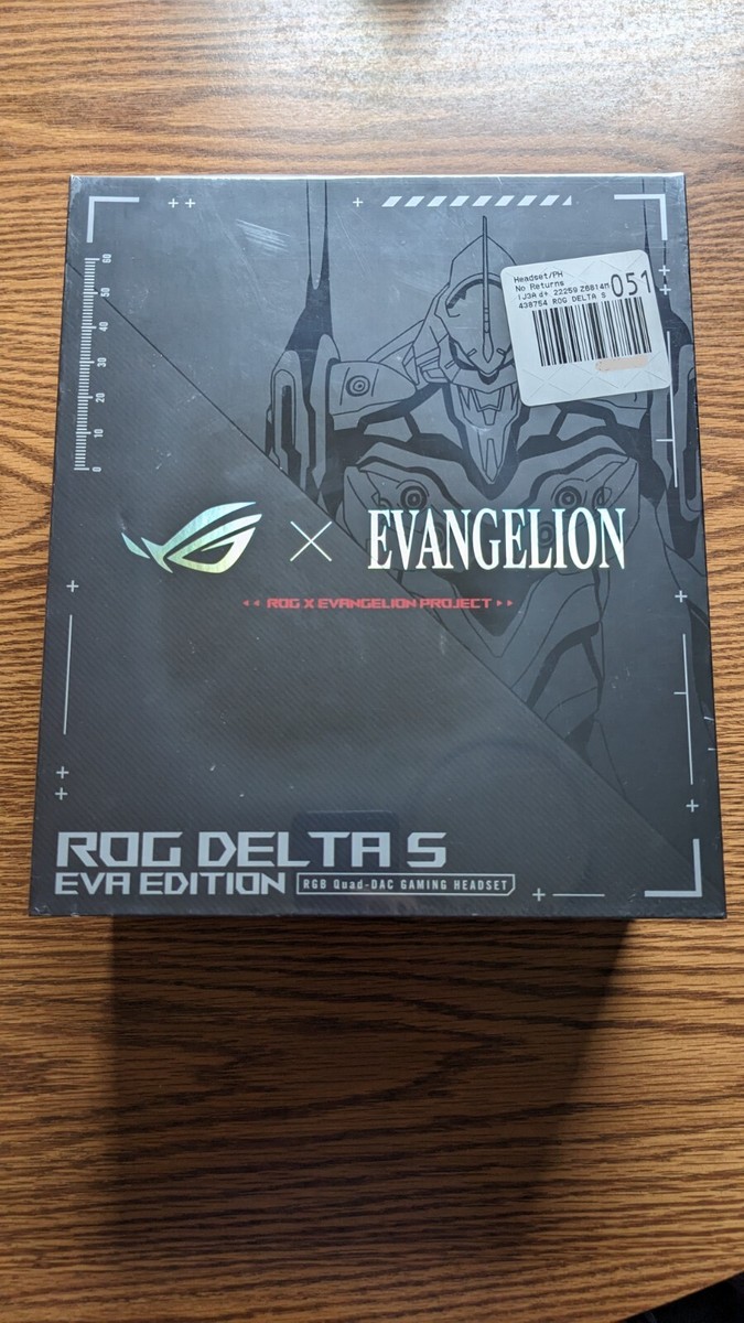 Asus ROG Delta S Eva Edition Headset Neon Genesis Evangelion RGB