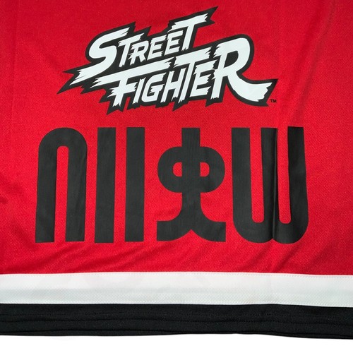 Street Fighter T-Shirt Men's XL Red Gaming League Jersey Arcade (Pnk) Capcom - Picture 11 of 18