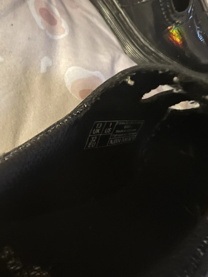 Zapatos Dr. Martens Lil Niña Mary Jane Charol Talla 1 Foto 3 de 3