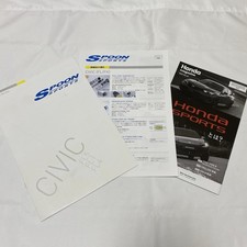 Spoon Sports Civic Fl5 Fl1 Fl4 Catalog Brochure 20232025 Supplement Honda Mag