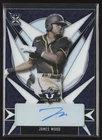 2021 LEAF VALIANT JAMES WOOD AUTO BLUE ROOKIE AUTOGRAPH #D 55/75