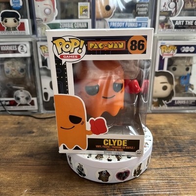 Pac-Man Clyde Funko Pop! Retro Gaming #86 Gewölbt + Protector 