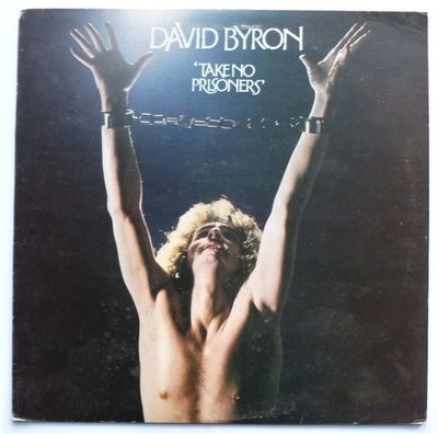David Byron Take No Prisoners LP Bronze ILPS9342 EX/VG 1975 with inner, matri...