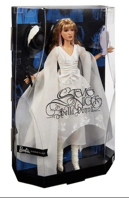 Barbie Stevie Nicks Bella Donna White Dress Doll-New & Sealed-ships in box shown