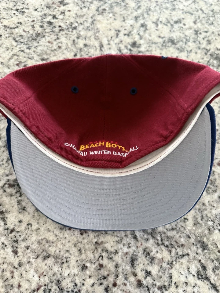 Waikiki Beach Boys Hawaii Invierno Béisbol De Colección Nueva Era Sombrero Ajustado Lana 7 1/4 Foto 2 de 3