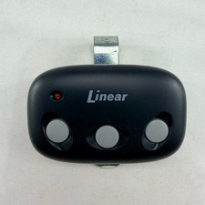 Linear MCT-3 3-Button Compact Visor Gate Garage Door Remote DNT00089 With Clip