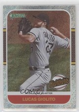 2021 Panini Donruss Highlights Rapture Lucas Giolito #HI4 0o1