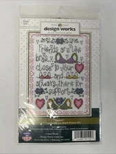 Design Works Create 5” X 7” Cross Stitch Picture Kit New