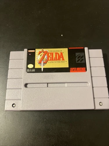 The Legend of Zelda: A Link to the Past (Nintendo SNES, 1992) + manual