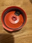 Barista Keepcup Reusable Glass Coffee Cup Travel Mug Cork Orange & Red Lid 12 Oz — photo 10