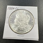1884-CC Morgan Silver Dollar $1 - .9 / BU - Beautiful Coin! - No Reserve!