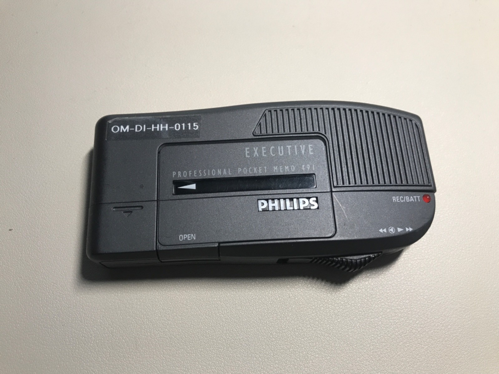 Philips Executive Professional Pocket Memo 598 Voice Recorde