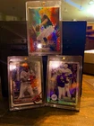 Panini Prizm/2022 Bowman 3-Card Lot Paul Skenes RC Prizmatic,Elly Cruz RC, otani