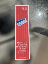 Portable UV Toothbrush Travel Rechargeable Sterilizer Box Cleaner Holder Target