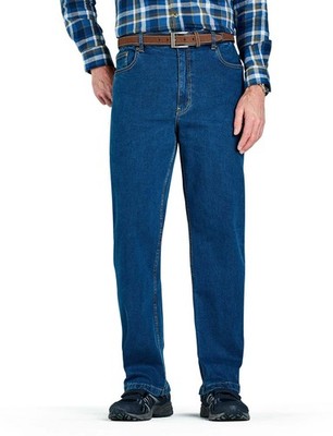Herren Stretch Taille Denim Jeans bequeme und stilvolle Hose von Chums