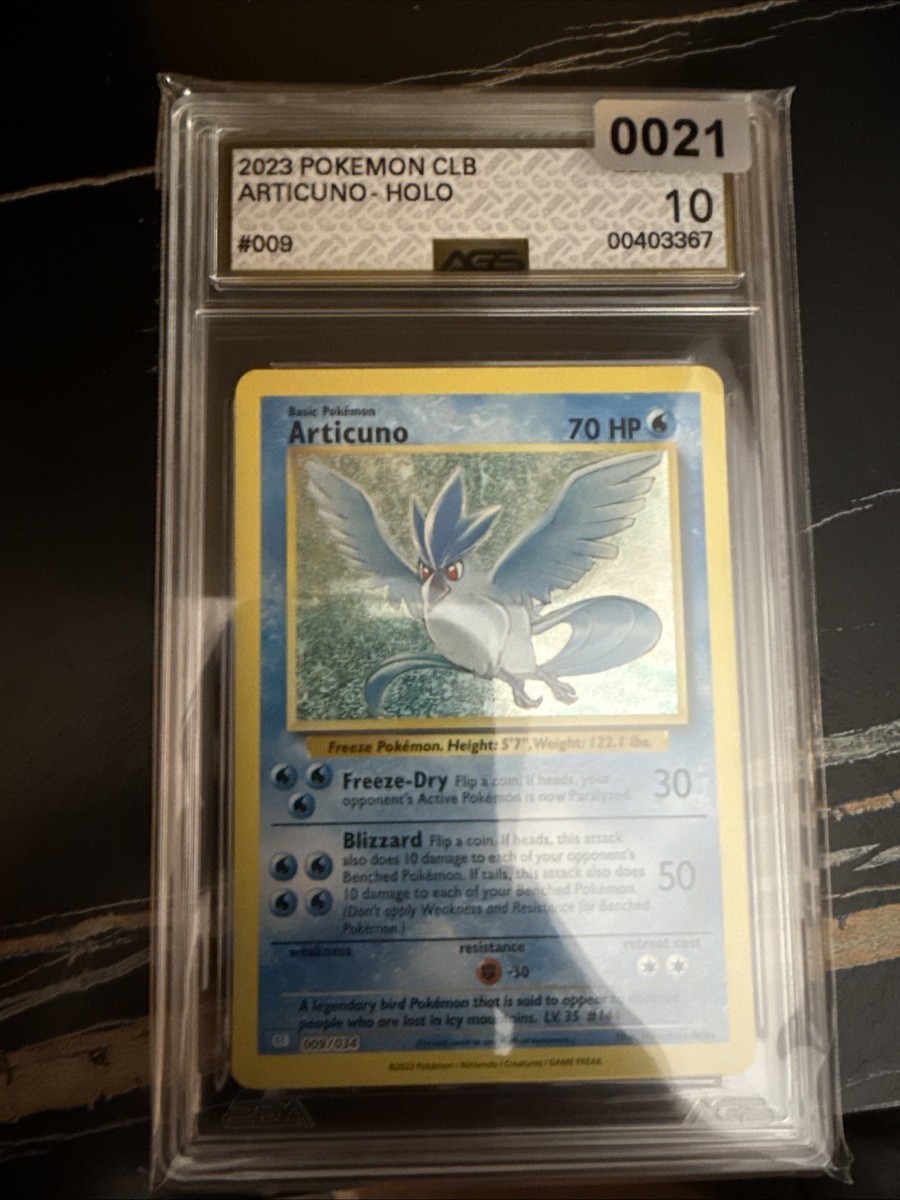PSA10＊2023 フリーザー classic Articuno PSA10 Articuno #009 Holo 2023 Pokemon Japanese Classic Collection