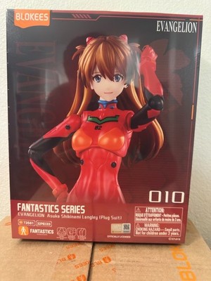 Evangelion asuka shikinami figure fantastic series Blokees no glue no cut new