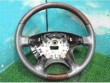 Jdm 99-03 Acura 3.2tl Inspire Saber Wood Grain Steering Wheel Oem Leather Ua45
