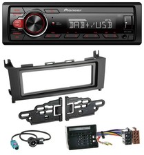 Pioneer MP3 1DIN DAB USB AUX Autoradio f&uuml;r Mercedes GLK (2008-2012)