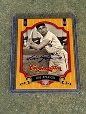 2012 Panini Cooperstown - Luis Aparicio #136 SP Auto /8