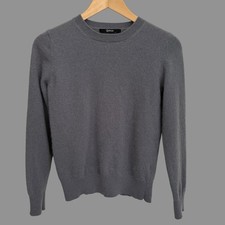 Quince Gray Crew Neck Cashmere Pullover Sweater XS