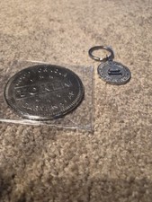 *NEW* Carvana Vending Machine Token "Good For Your Carvana Car" + 1 Keychain