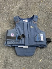 Gilet de sécurité cavalier équestre moyen adulte Flex Rider bleu