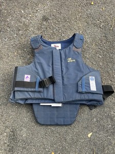 Flex Rider Adult Medium Equestrian Rider Safety Vest Blue