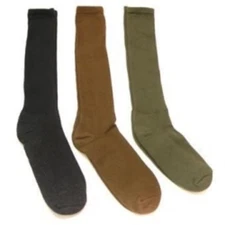 Military Surplus Pack of Anti-Microbial Boot Socks- Men's