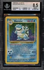 Pokemon Blastoise Base Set Unlimited Holo Rare #2 BGS 8.5