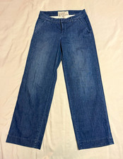 Frank  Eileen Westport Medium Wash Wide-Leg Jeans Size 0